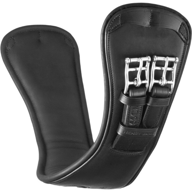 2025 Henry James Saddlery Freedom Anatomic Short Girth GRTH-02-SHT - Black